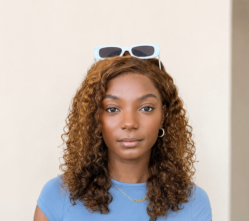 Ginger Mary Curly Wig